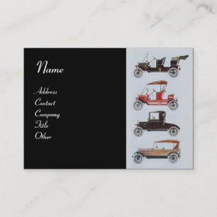 Carte De Visite RETRO CARS 2- Réparations automobiles, automobile