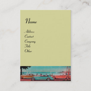 Carte De Visite RETRO CARS - réparation automobile