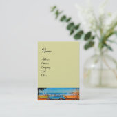 Carte De Visite RETRO CARS - réparation automobile (Debout devant)