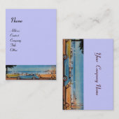 Carte De Visite RETRO CARS - réparation automobile (Devant / Derrière)