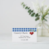 Carte de visite Retro Cherries (Debout devant)