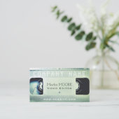 Carte De Visite Rétro couverture de lumière de cassette lumineuse (Debout devant)