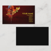 Carte De Visite rétro dame (Devant / Derrière)