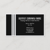 Carte De Visite rétro dentiste (Dos)