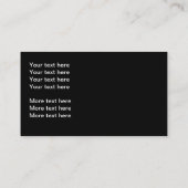 Carte De Visite Rétro des véhicules à moteur unique (Dos)