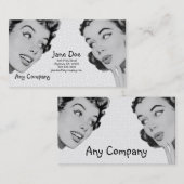 Carte De Visite Rétro dites V2 (Devant / Derrière)