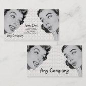 Carte De Visite Rétro dites V3 (Devant / Derrière)