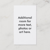 Carte de visite - rétro diva de Martini (Dos)