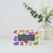 Carte De Visite Rétro enregistreurs à cassettes modelés des années (Debout devant)