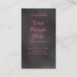 Carte De Visite Rétro foncé