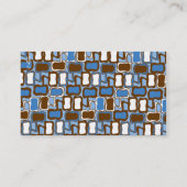 Carte De Visite Rétro goutte (Dos)