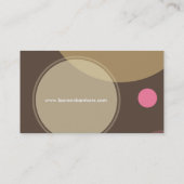 CARTE DE VISITE RETRO :: grands points 1L (Dos)