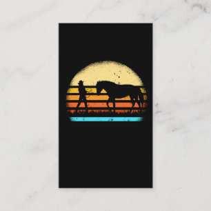 Carte De Visite Retro Horse Show Riding Equestre Vintage Cowgirl