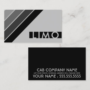 Carte de visite rétro LIMO
