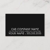 Carte de visite rétro LIMO (Dos)