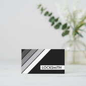 Carte De Visite REtro LOCKSMITH (Debout devant)