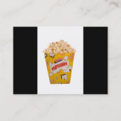 Carte De Visite Rétro maïs éclaté - couleur (Dos)