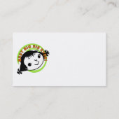 Carte De Visite Rétro meilleure grande soeur jamais (Dos)