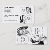 Carte De Visite Rétro mère et fille (Devant / Derrière)