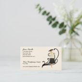 Carte De Visite Rétro mode (Debout devant)