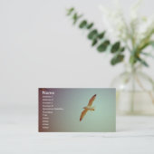 Carte De Visite Rétro mouette (Debout devant)
