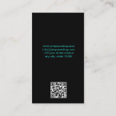 Carte De Visite Retro Pawn Shop (Dos)