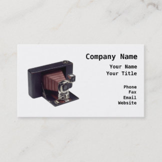 Carte De Visite Rétro photographe