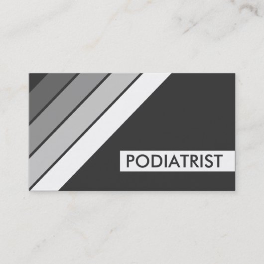 Carte De Visite RÉtro PODIATRIST (Devant)
