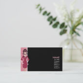 Carte De Visite rétro poussin 60s (Debout devant)