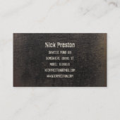 Carte De Visite Rétro professionnel frais de la cassette audio | (Dos)