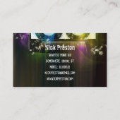 Carte De Visite Rétro professionnel frais de la cassette audio | (Dos)