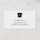 Carte De Visite Rétro téléphone (Dos)