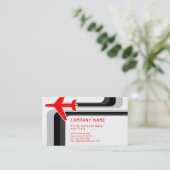 Carte De Visite rétro voyage de rayures (Debout devant)