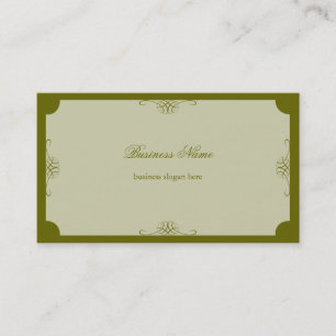 Carte De Visite Rétros affaires foncées simples élégantes de v