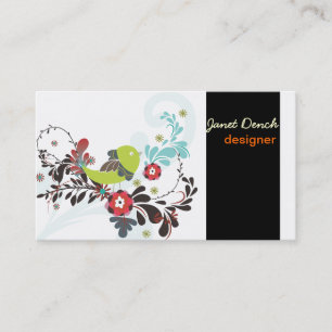 Carte De Visite Rétros poussins de PixDezines