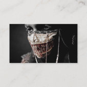 Carte De Visite Rétrospection grise (Dos)