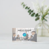 Carte De Visite Réunion d'affaires | Entreprise (Debout devant)