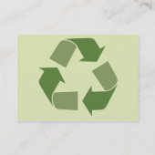 Carte De Visite Réutilisez - potelé (Dos)