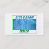 CARTE DE VISITE RÊVE BLEU SATIVA (Dos)