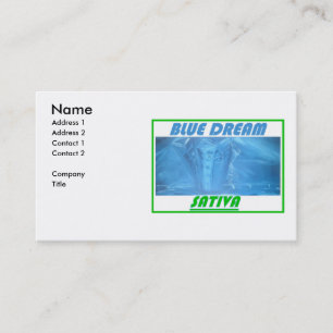 CARTE DE VISITE RÊVE BLEU SATIVA