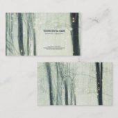 Carte De Visite Rêve d'hiver (Devant / Derrière)