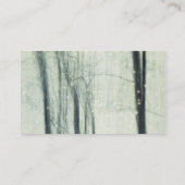 Carte De Visite Rêve d'hiver (Dos)