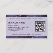 Carte De Visite Rêve mystique Dusty Violet (Dos)