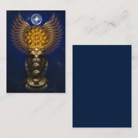 Carte De Visite Réveillé (Devant / Derrière)