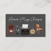 Carte de visite revendeur d'antiquités rétro (Devant)