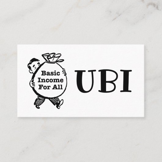 Carte De Visite Revenu De Base Pour Tous (Devant)