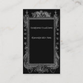 Carte De Visite Rêves gothiques II (Dos)
