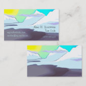 Carte de visite rêveur de matin (Devant / Derrière)