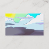 Carte de visite rêveur de matin (Dos)