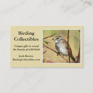 Carte de visite révisé de BirdingCollectibles